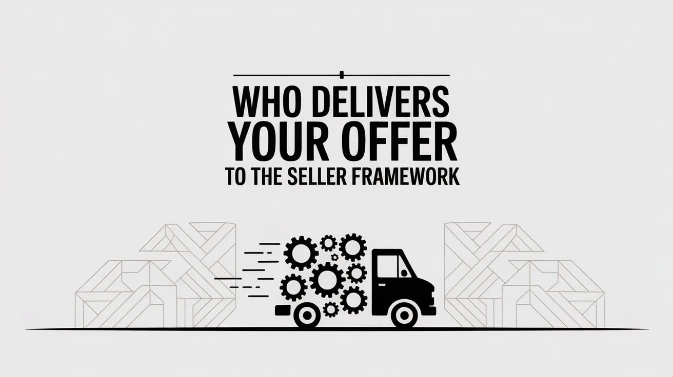 who delivers your offer to the seller framework