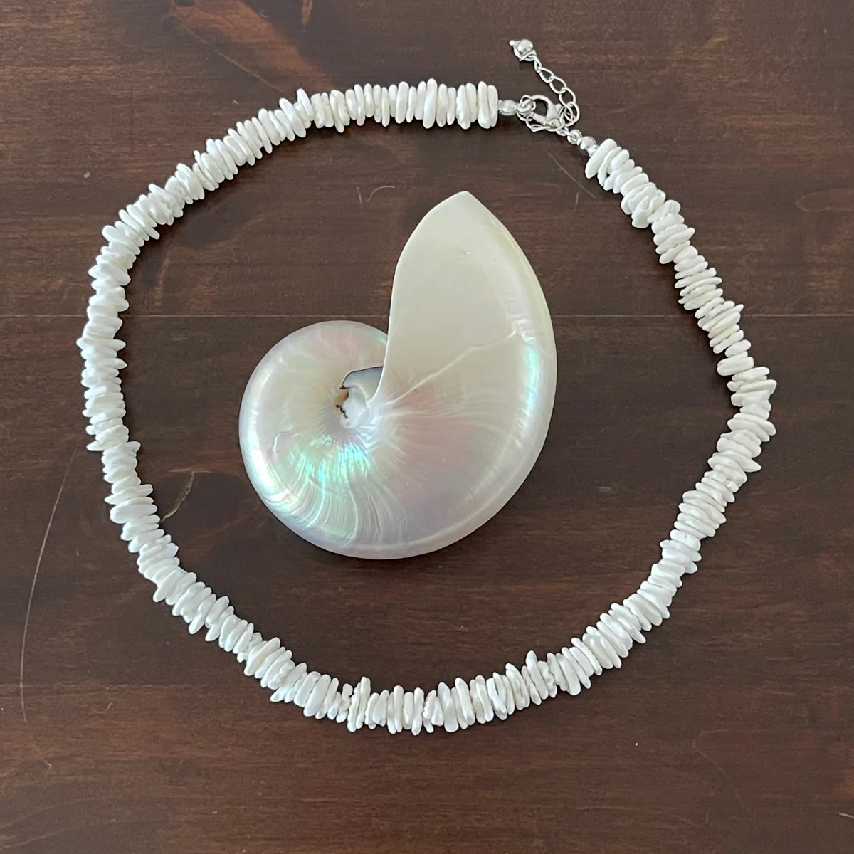 puka shell necklace