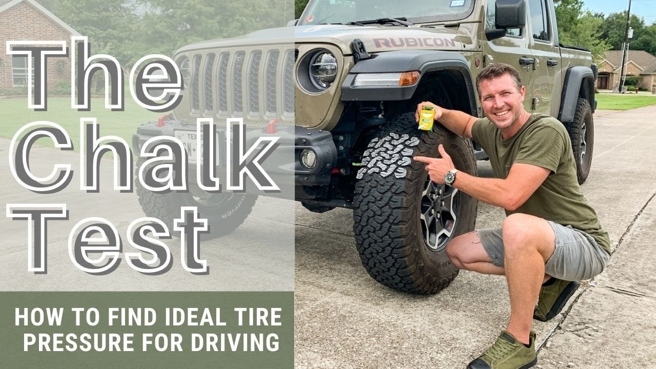what does chalk on tires do