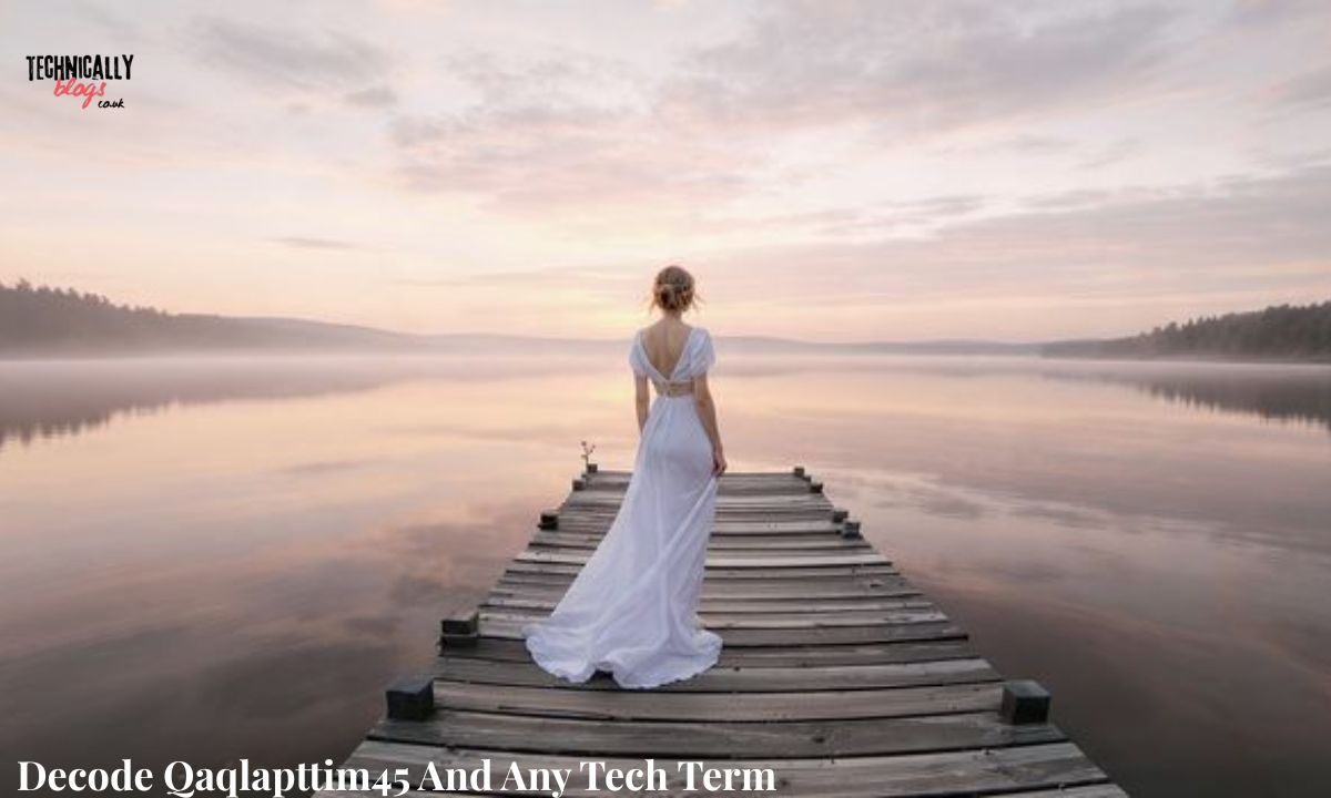 Decode Qaqlapttim45 And Any Tech Term